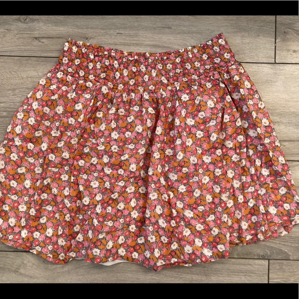Mini boho skirt